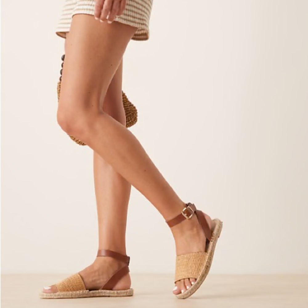 Asos Brown and Tan Women's Sandals